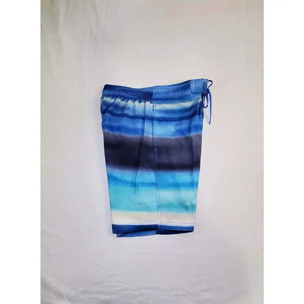 Men’s SPEEDO Size S Blue Coastal Bondi board 20” swim shorts 4-Way Stretch Ca10